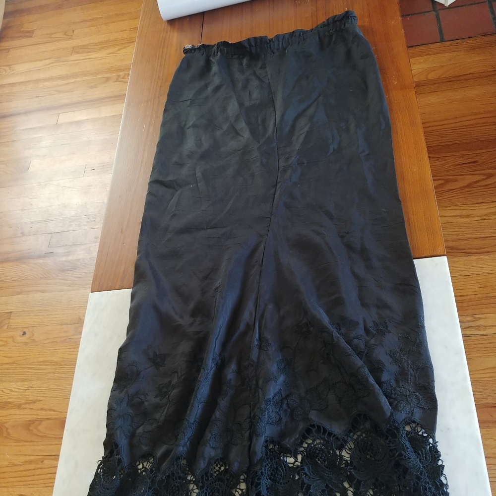 SCF Black Lace Skirt